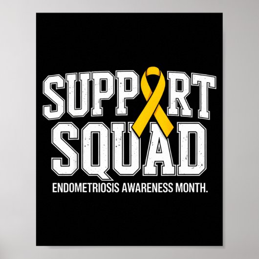 Poster Équipe de soutien mois de sensibilisation à l'endo (Devant)