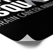 Poster Équipe de soutien pour la sensibilisation au cance (Coin)