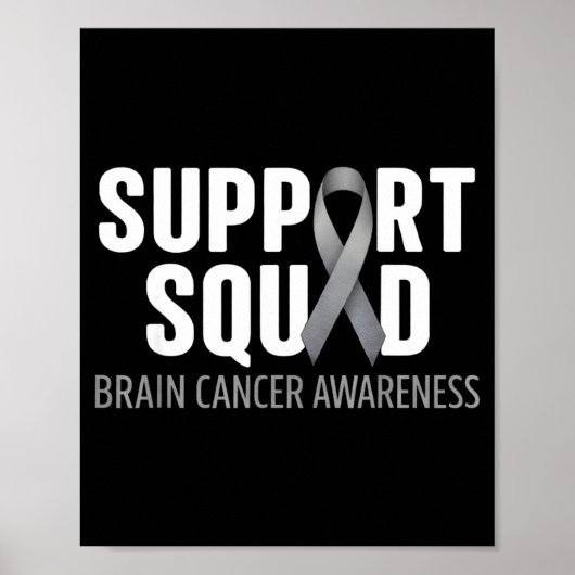 Poster Équipe de soutien pour la sensibilisation au cance (Devant)