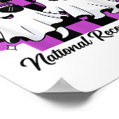 Poster Équipe de soutien Recul national Mois de la dépend (Coin)