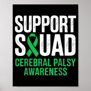 Poster Équipe de soutien Sensibilisation à la paralysie c