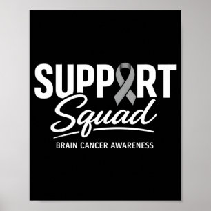 Poster Équipe de soutien, sensibilisation au cancer du ce