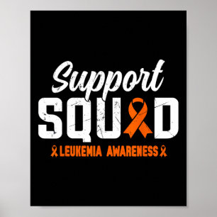 Poster Équipe de soutien Sensibilisation au cancer du san