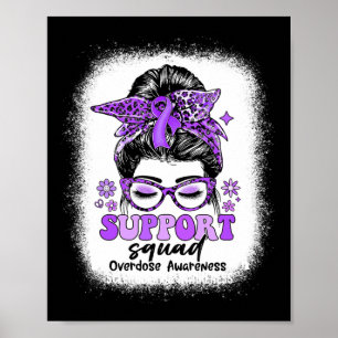 Poster Équipe de soutien super Sensibilisation à la surdo