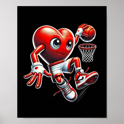 Poster Équipe de sport d'équipe de slam dunk squelette de (Devant)