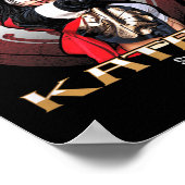 Poster Équipe de suicide Fleur Katana (Coin)
