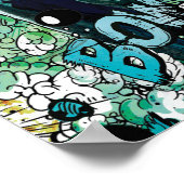 Poster Équipe de suicide | Graffiti de caractères Boomera (Coin)