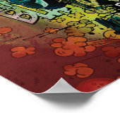 Poster Équipe de suicide | Graffiti de caractères Slipkno (Coin)