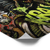 Poster Équipe de suicide | Graffiti en croc tueur (Coin)