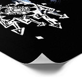 Poster Équipe de suicide | Graffiti peint Joker & Harley (Coin)