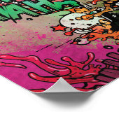 Poster Équipe de suicide | Joker Caractère Graffiti (Coin)
