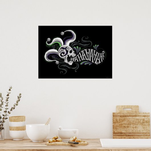 Poster Équipe de suicide | Joker Skull - Haha (Cuisine)