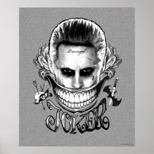 Poster Équipe de suicide Joker Smile