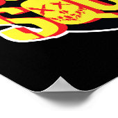 Poster Équipe de suicide | Logo de la bombe (Coin)