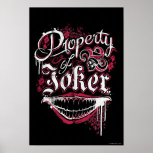 Poster Équipe de suicide Propriété de Joker