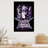 Poster Équipe de suicide | Squad Girls "In Squad We Trust (Cuisine)