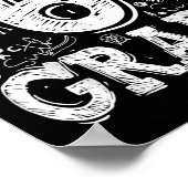 Poster Équipe de typographie de 6e année Enseignants pour (Coin)