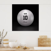 Poster Équipe de volley-ball (Cuisine)