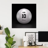 Poster Équipe de volley-ball (Bureau à domicile)