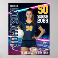 Équipe de volleyball senior Photo personnalisée Sp