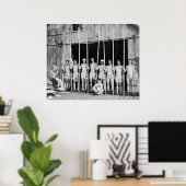 Poster Équipe de Yale Freshman : 1916 (Bureau à domicile)