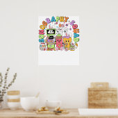 Poster équipe d'échographie jour de la Saint-Patrick, rét (Cuisine)