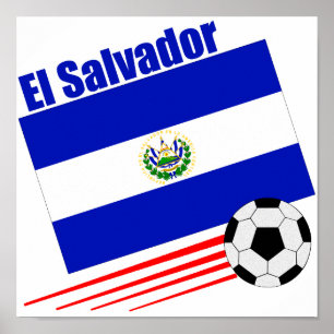 Poster Équipe d'El Salvador de football