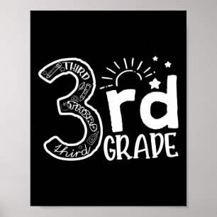 Poster Équipe d'enseignants de 3e année et troisième anné