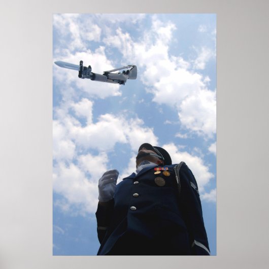 Poster Équipe d'exercices de la Garde d'honneur de la For (Devant)