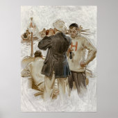 Poster Équipe d'Harvard par Edward Eggleston (Devant)