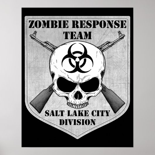 Poster Équipe d'intervention de Zombie : Division de Salt (Devant)