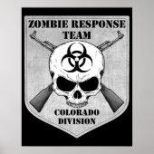 Poster Équipe d'intervention de Zombie : Division du Colo (Devant)