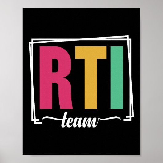 Poster Équipe d'intervention Rti Intervention Réponse Ens (Devant)