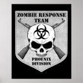 Poster Équipe d'intervention Zombie : Division Phoenix (Devant)