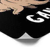 Poster Équipe d'ours d'eau Tardigrade Gang Microbiologis (Coin)