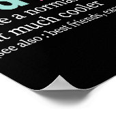 Poster Équipe Enseignante 3e Classe Comme Une Équipe Norm (Coin)