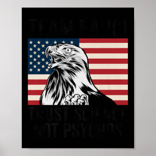 Poster Équipe Fauci Anti Trump Dr Anthony Fauci Premier 2