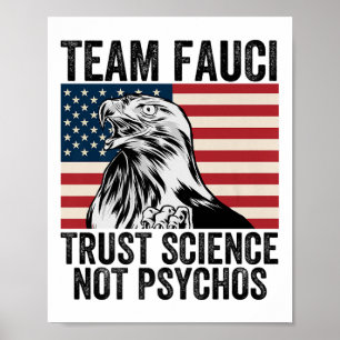 Poster Équipe Fauci Anti Trump Dr Anthony Fauci Premier 2