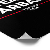 Poster Équipe Garbage Pour Trump 2024 1 (Coin)