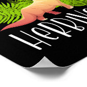 Poster Équipe Herbivore Brachiosaurus Dinosaure Future Pa (Coin)