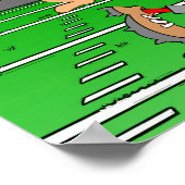 Poster Équipe Jésus (Football) (Coin)