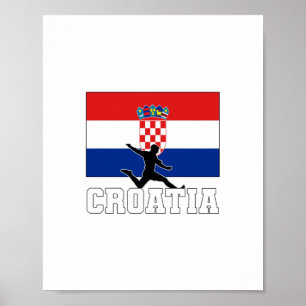 Poster Équipe nationale de football de Croatia