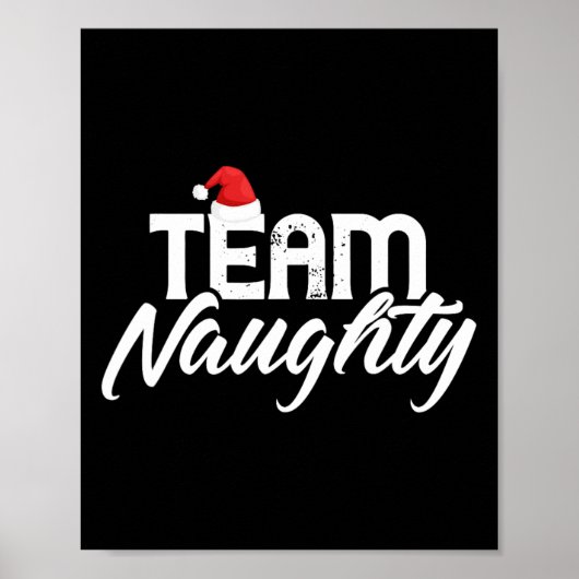 Poster Équipe Naughty Funny Couple Correspondant Équipe N (Devant)