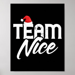 Poster Équipe Nice Funny Couple Correspondant Équipe Naug