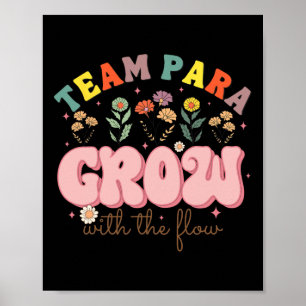 Poster Équipe Para Enseignant Grandir Avec Le Flux Parapr