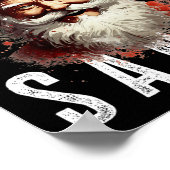 Poster Équipe Père Noël Noël Funny Noël Noël Noël Père No (Coin)