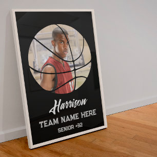 Poster Équipe Personnalisée Moderne Photo Classe supérieu