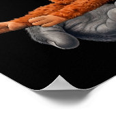 Poster Équipe Punch Monkey avec le style Toy Six Seven (Coin)