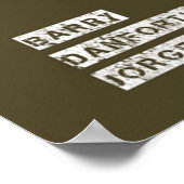 Poster Équipe Rambo Baker (Coin)