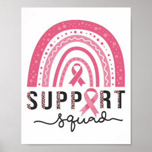 Poster Équipe Ruban de Sensibilisation au Cancer du Sein